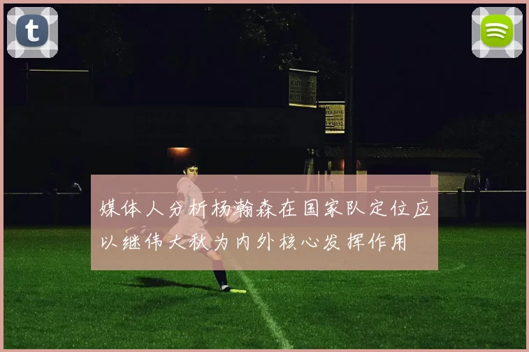 媒体人分析杨瀚森在国家队定位应以继伟大秋为内外核心发挥作用