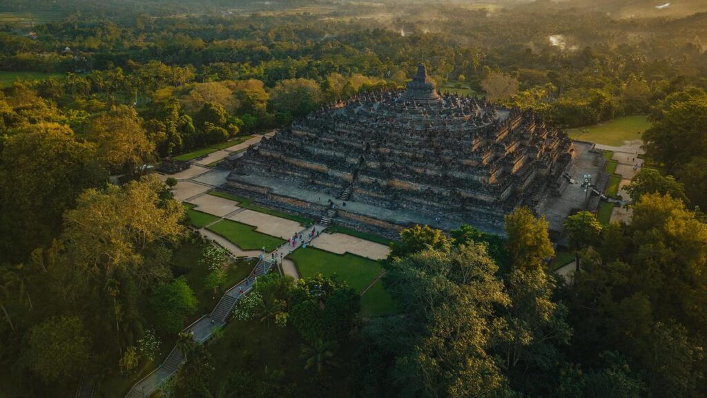 Borobudur Berkembang Menuju Destinasi Wisata Kelas Dunia, Tambah Ruang Terbuka Hijau dan Area Spiritual