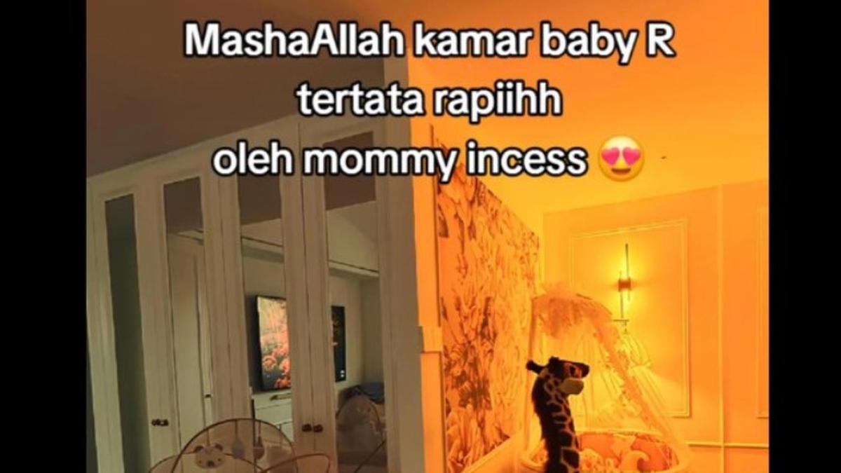 Intip Kamar Putri R di Rumah Syahrini Singapura, Rapi dan Banyak Hiasan Dinding