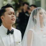 Detail Gaun Pengantin Mitzi Abigail yang Sederhana Namun Mahal Saat Menikah dengan Anthony Ginting