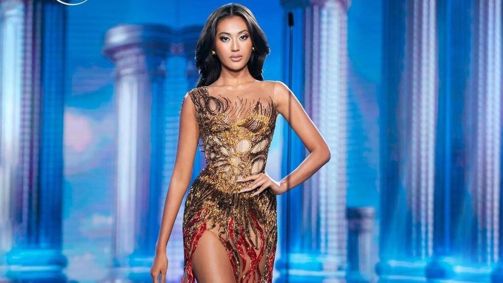 Detail Gaun Tata Juliastrid Wakil Indonesia di Miss Cosmo 2024 yang Curi Perhatian