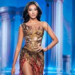 Detail Gaun Tata Juliastrid Wakil Indonesia di Miss Cosmo 2024 yang Curi Perhatian