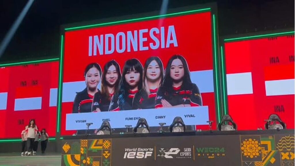 Kemenangan Besar! Timnas MLBB Wanita Indonesia Kuasai Grup A, Siap Bertarung di Playoffs WEC Riyadh 2024