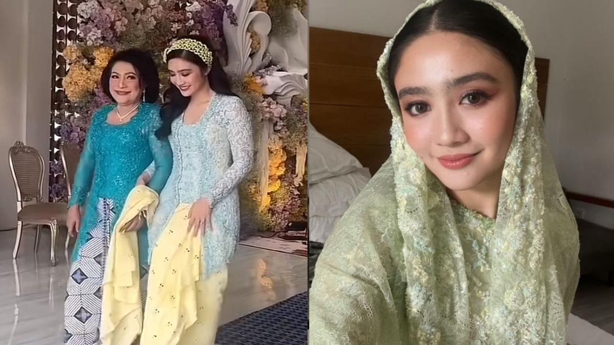 Penampilan Kebaya dan Riasan Canggih Febby Rastanty Saat Mandi dan Pengajian Jelang Pernikahan