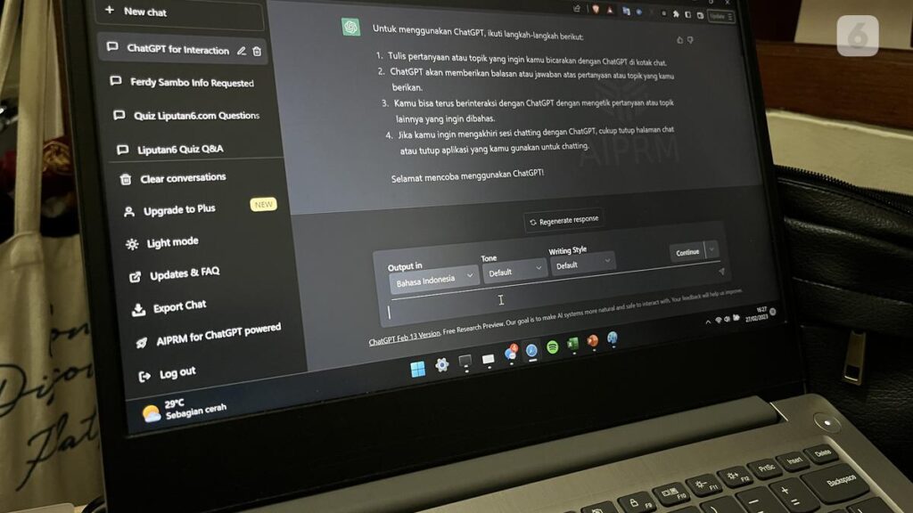 Top 3 Techno: Aplikasi ChatGPT yang Hadir di Windows Bikin Penasaran
