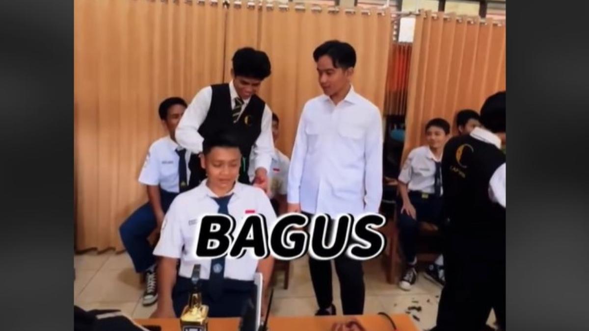 Top 3 Berita Hari Ini: Gibran Rakabuming memegang serangan yang tampan, bawa tukang cukur untuk bercukur rambut siswa yang panjang