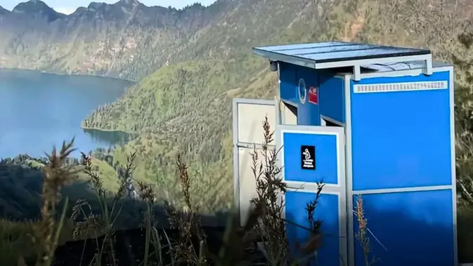 Gunung Rinjani sekarang memiliki toilet umum di Plawangan Sembbalun I ketinggian 2.638 meter di atas permukaan laut