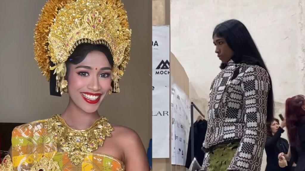 Kisah Sawitri Khan, seorang gadis Bali yang menjadi model internasional untuk tampil dalam mode