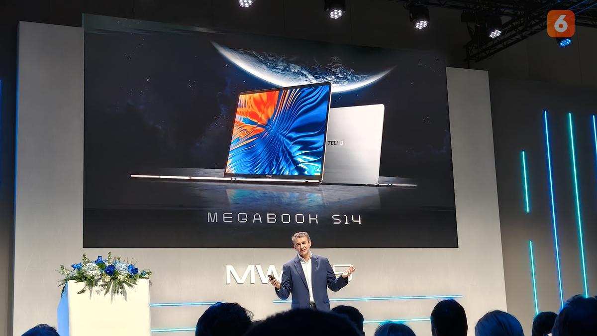 Tecno Megabook S14: Laptop 14 -Inch OLED Laptops Super Light dengan serangkaian fitur AI