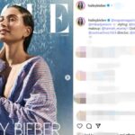 Gaya pemberani Hailey Bieber di sampul Vogue, Justin Bieber disemprotkan