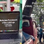 Viral Batagor Gunakan MacBook untuk Layanan Photobooth, Bayar Hanya RP1,000