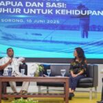 Mengungkapkan larangan sementara untuk memanen kegiatan makanan laut atau hutan di Papua melalui buku digital