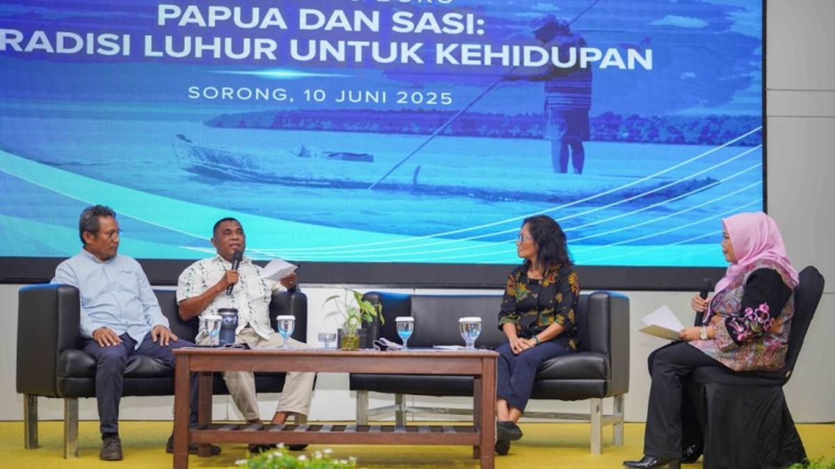 Mengungkapkan larangan sementara untuk memanen kegiatan makanan laut atau hutan di Papua melalui buku digital
