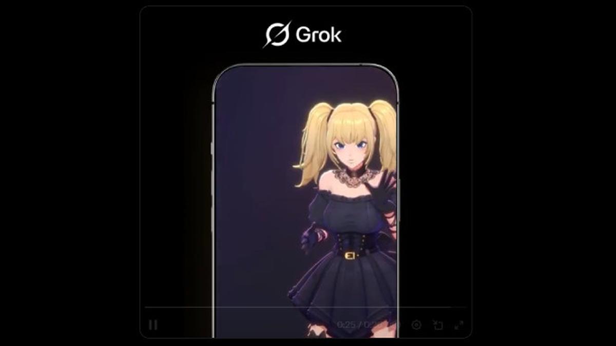 Elon Musk Memperkenalkan Sahabat AI dalam Gaya Anime di Grok