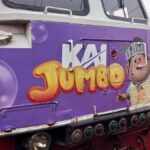 Jumbo CS Livery Train Slide di akhir liburan sekolah, penumpang diundang untuk berburu cap di 10 stasiun