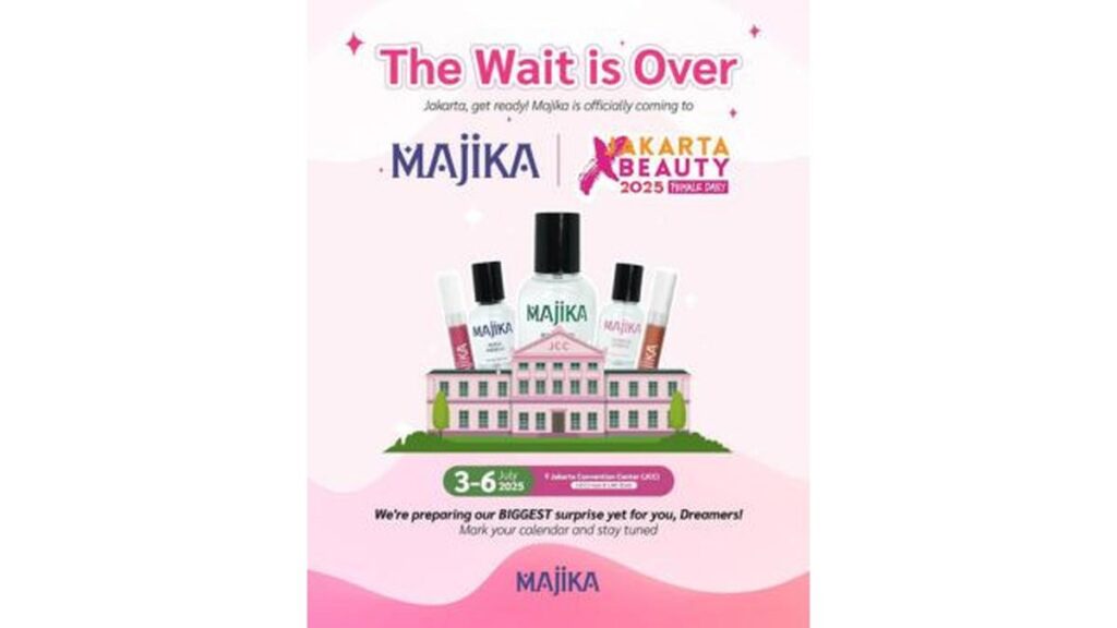 Perdana di Jakarta X Beauty 2025, Majika berbagi warna bibir gratis, promo penuh & membawa bintang tamu istimewa