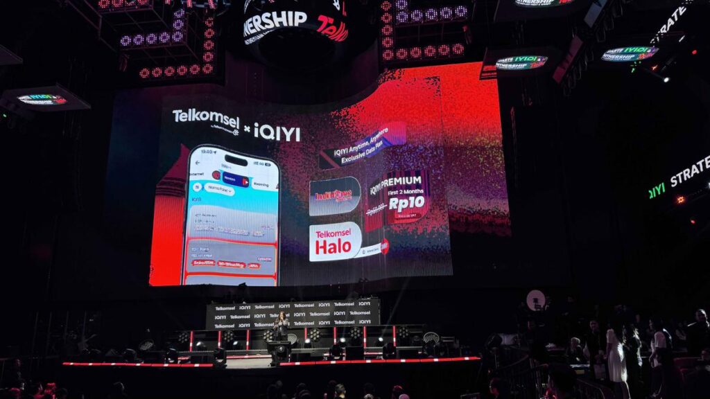 Telkomsel merilis harga paket bundling iqiyi mulai dari IDR 10