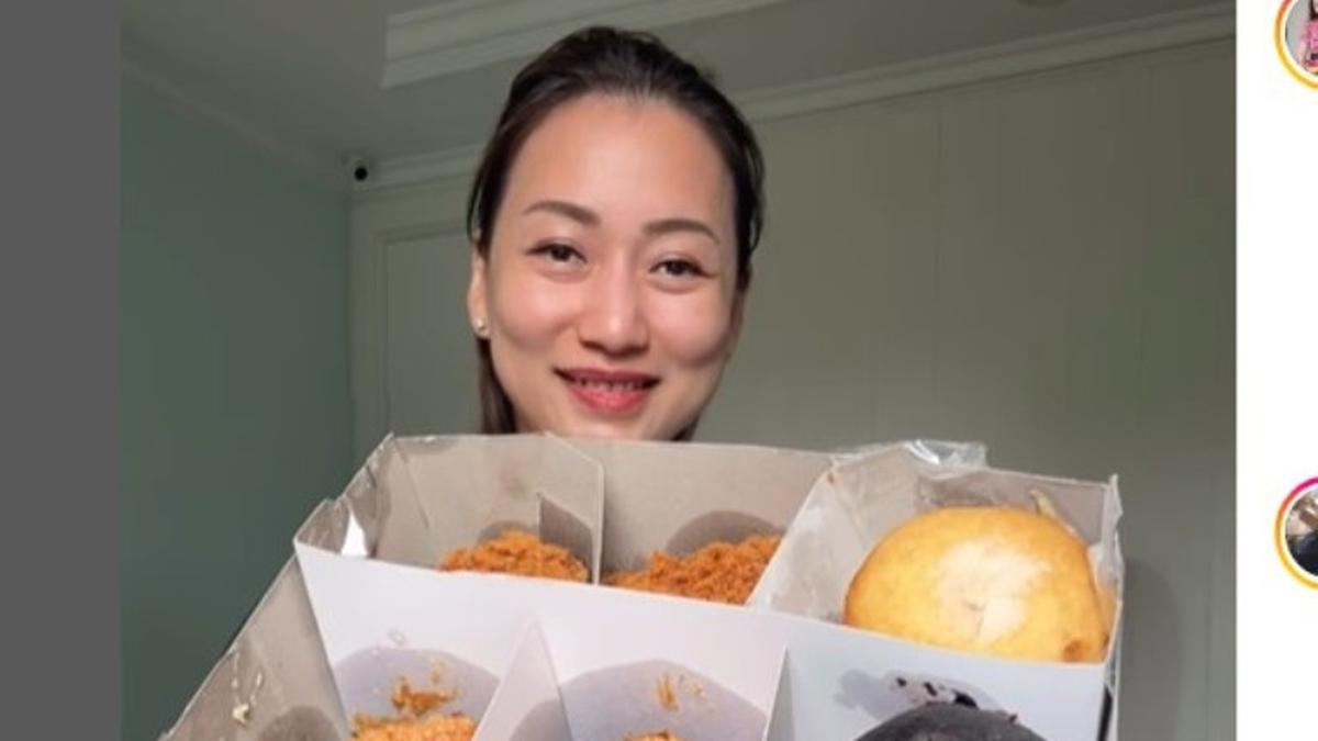 Viral Food Vlogger Review Donut Pinkan Mambo untuk RP. 200 ribu, kemasan dan teksturnya menjadi sorotan