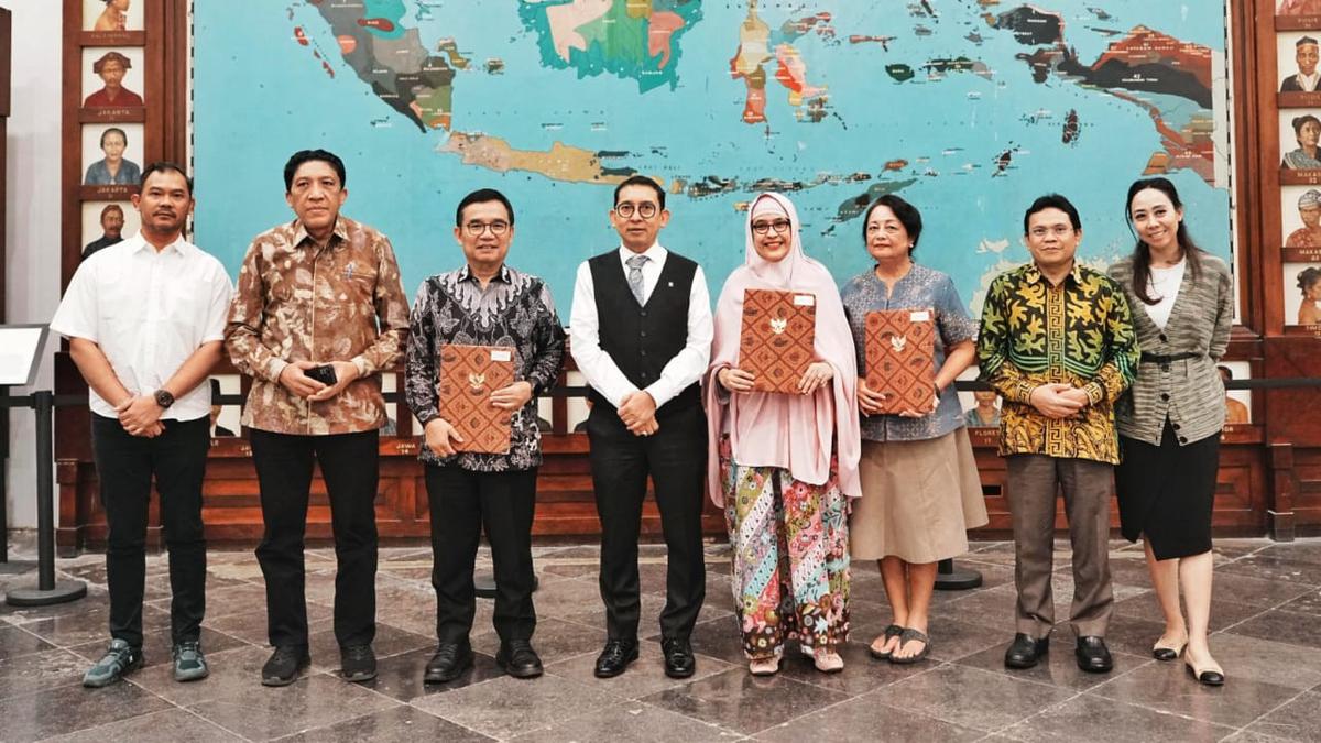 Menbud Fadli Zon mengadopsi 5 angka untuk menjadi dewan pengawas warisan budaya dan budaya, diminta untuk membantu mencapai target pendapatan