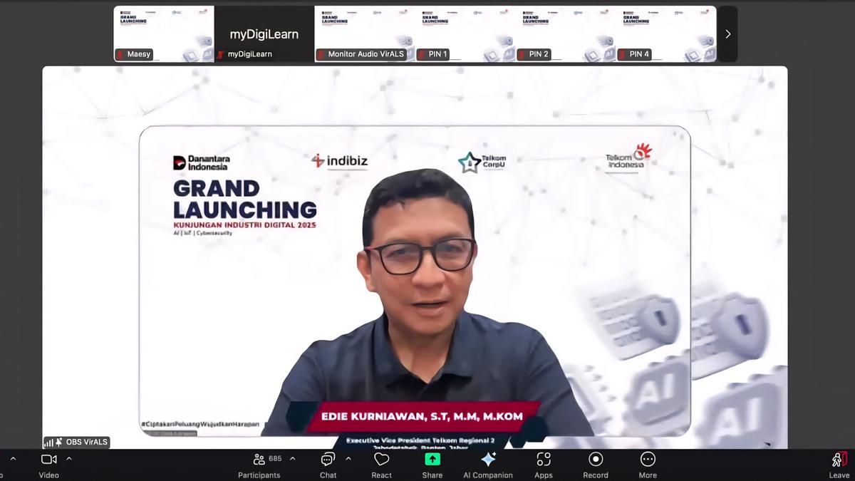 Telkom meluncurkan Kid 2025: Memperkenalkan AI, Teknologi IoT ke Big Data kepada Siswa Sekolah