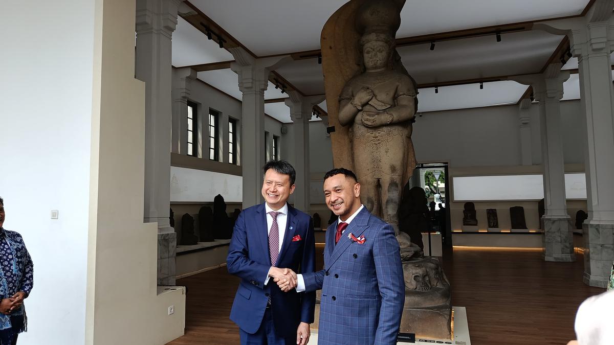 Temui Wamenbud Giring, Direktur Jenderal WIPO menawarkan solusi polemik untuk royalti di Indonesia