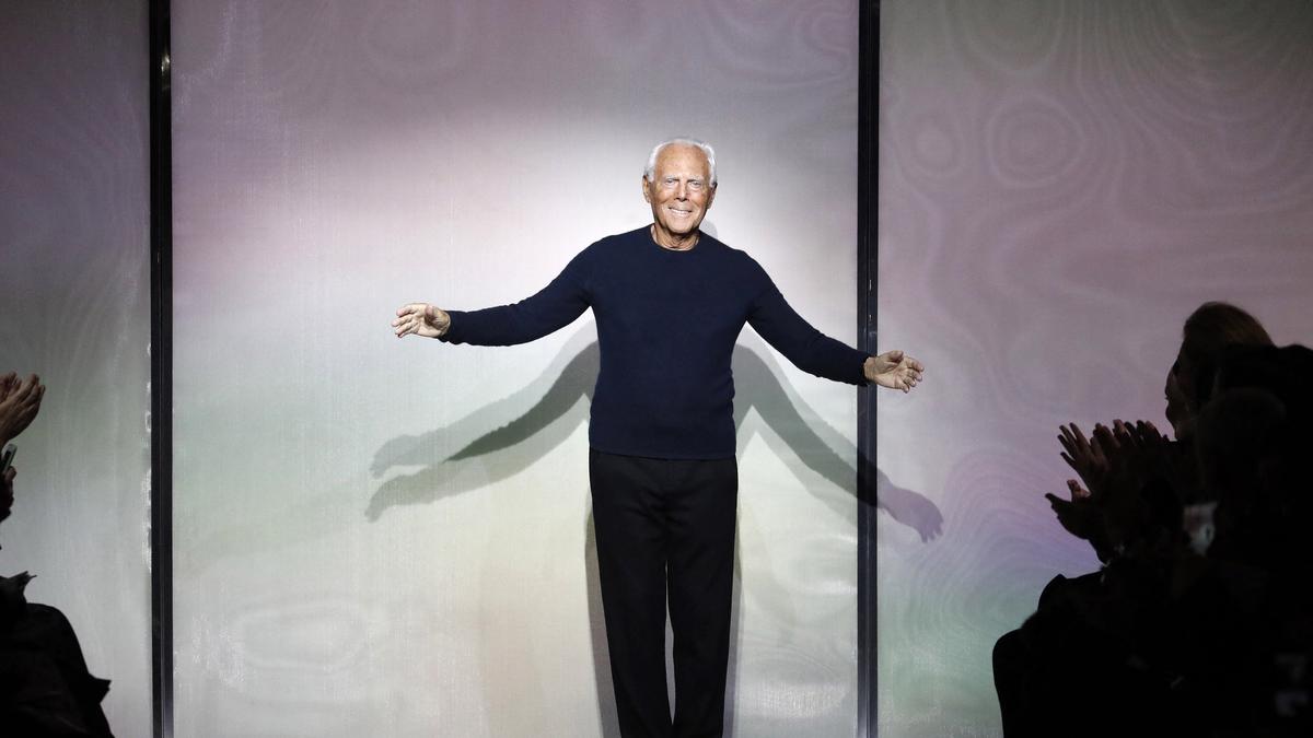 Desainer Giorgio Armani Meninggal pada usia 91 tahun, selamat tinggal IL Signor