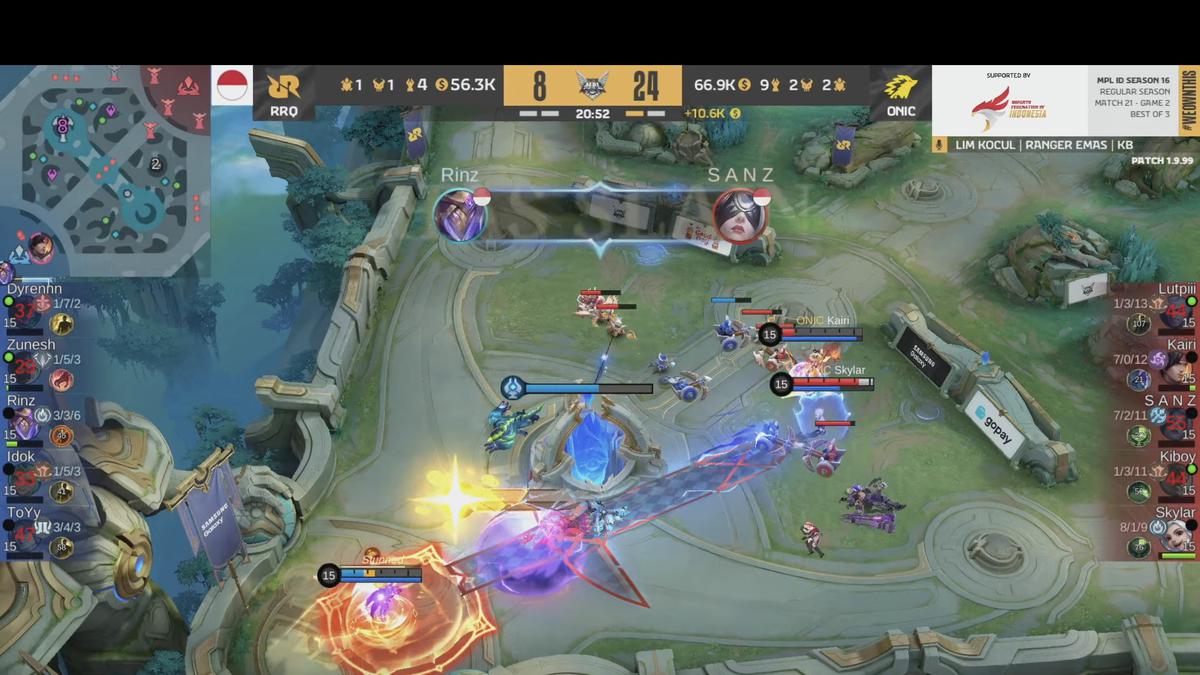 Hasil MPL ID S16 Minggu 3 Sabtu 6 September: Onic Esports Terlalu Perkasa, RRQ Founded di Royal Derby ke -37!