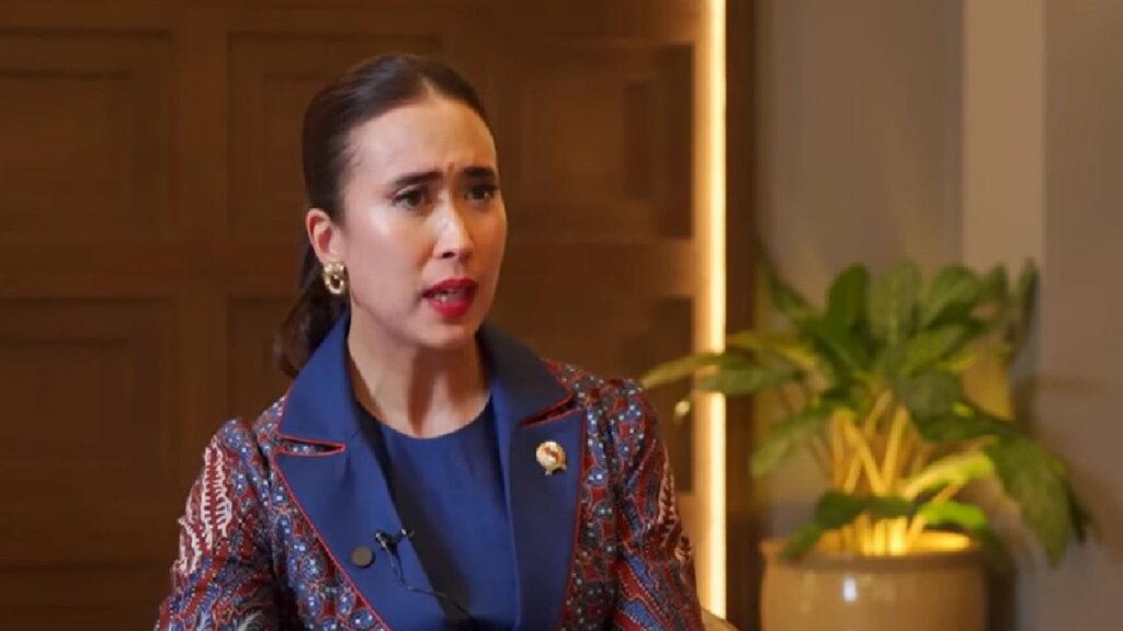 Menpar widiyanti menanggapi masalah meminta untuk bersiap untuk mandi menggunakan air galon: itu hanya tertulis
