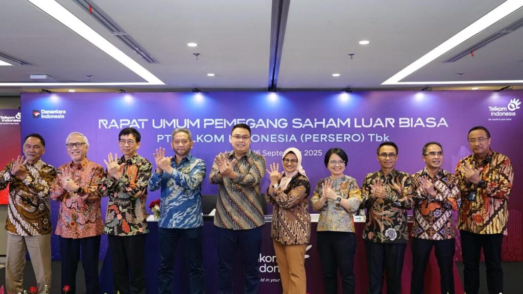 Telkom memperkuat Dewan Manajemen melalui 2025 EGM, siap menghadapi tantangan digital