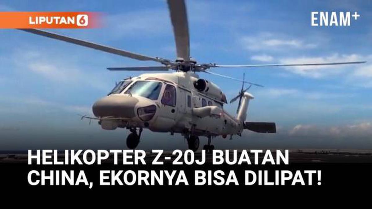 Helikopter Z-20J Buatan Tiongkok Tampil Pertama Kali di Pameran Helikopter Tianjin