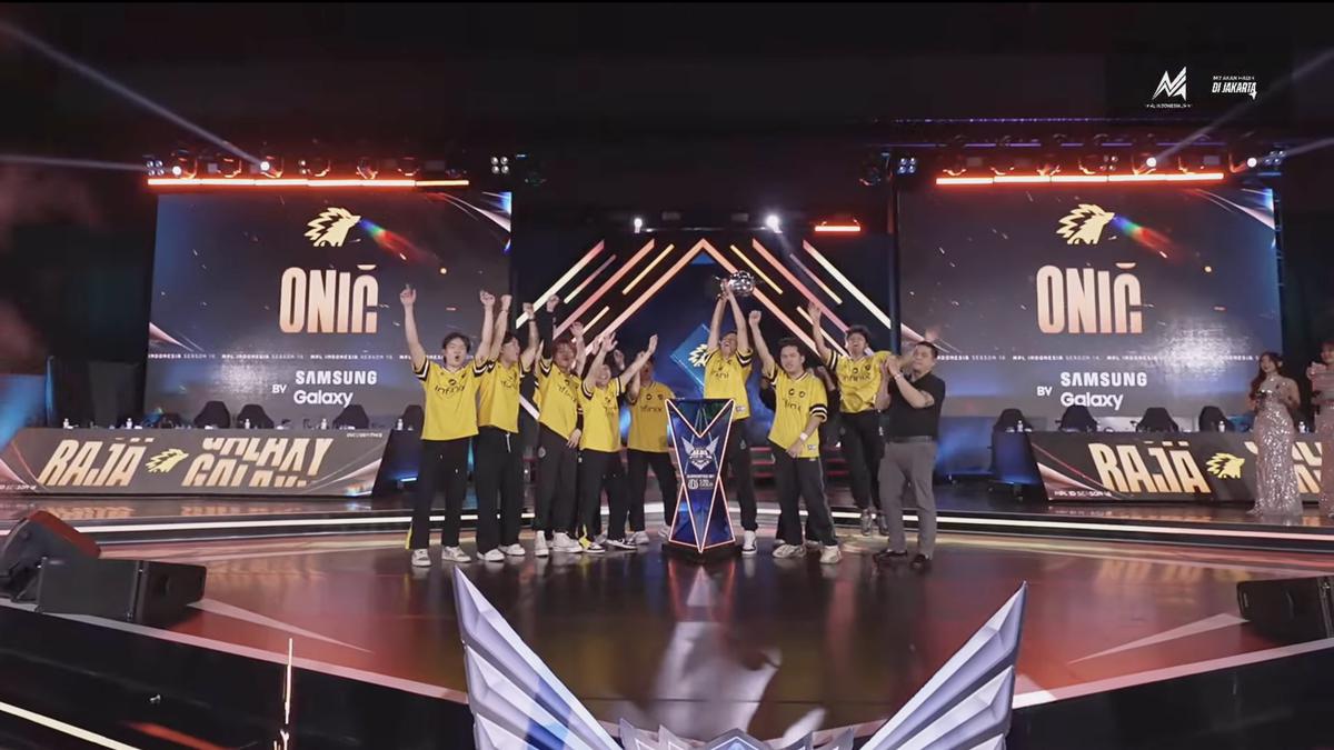 Onic Juara MPL ID S16 Usai Kalahkan Alter Ego 4-1, Raih Gelar 8 dan Wakili Indonesia di M7 World Championship