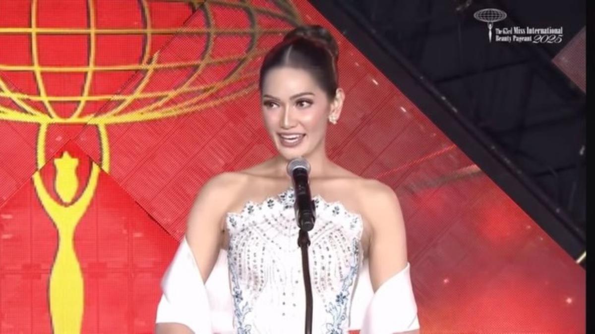 Pesan Melliza Xaviera setelah dinobatkan sebagai 3rd Runner Up Miss International 2025
