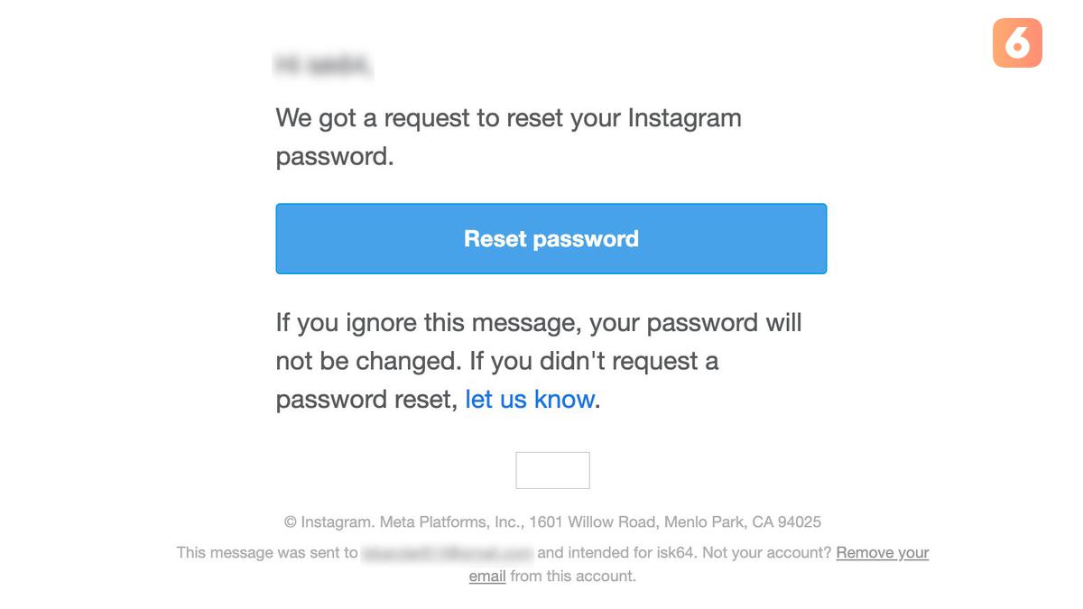 Bisakah Email Reset Kata Sandi Instagram? Inilah yang harus Anda lakukan