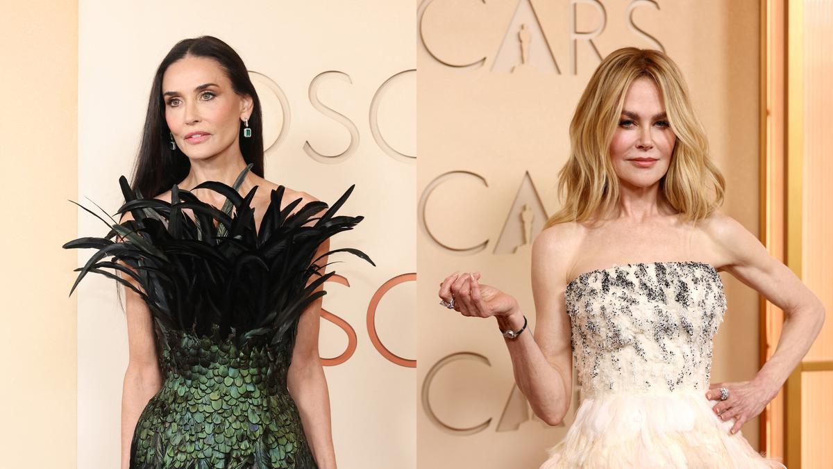 Pertarungan Gaya Bintang di Karpet Merah Oscar 2026, Nicole Kidman versus Demi Moore